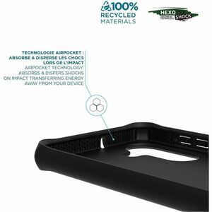 MOBILIS SPECTRUM_R Rugged Case for Samsung Galaxy A17 5G, Galaxy A17 Smartphone - Black - Solid - Bacterial Resistant, Dro