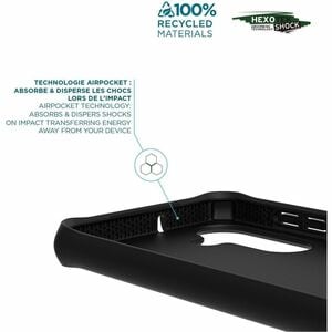 MOBILIS SPECTRUM_R Rugged Case for Samsung Galaxy A17 5G, Galaxy A17 Smartphone - Black - Solid - Bacterial Resistant, Dro