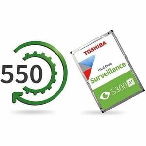 Toshiba Festplatte - 3,5" Intern - 22 TB - SATA (SATA/600) - Speichersystem, Videoüberwachungssystem, Kamera Unterstütztes