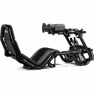 Next Level Racing F-GT Pro Simulationscockpit - Fédération Internationale de l'Automobile (FIA) - Stahl - Schwarz