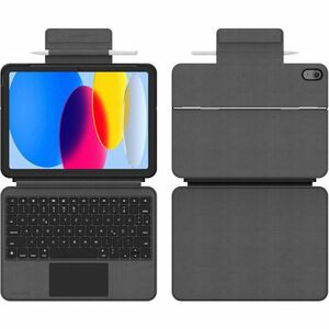 4smarts SolidSmart Tastatur/Cover (Folie) für 27,7 cm (10,9 Zoll) bis 27,9 cm (11 Zoll) Apple iPad (10. Generation), iPad 