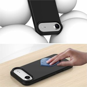 4smarts Cupertino Hülle für Apple iPhone Air Smartphone - Schwarz - Retail - 1 - Kratzfest, Staubfest, Fingerabdruckresist