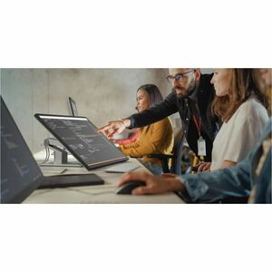 ALOGIC Clarity Fold Touch 27in UHD 4K Monitor with 65W PD Webcam Touch Screen & Fold Stand