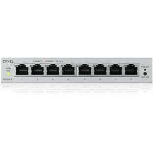 ZYXEL GS1200 GS1200-8V3 8 Ports Manageable Ethernet Switch - Gigabit Ethernet - 10/100/1000Base-T - 2 Layer Supported - 3.