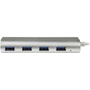 StarTech.com USB Hub - USB - External - Silver, White - 4 Total USB Port(s) - 4 USB 3.0 Port(s)