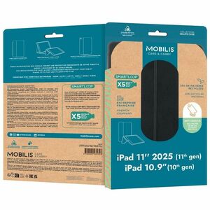 MOBILIS ELEMENT Tasche (Verschlussklappe) für 27,7 cm (10,9 Zoll) bis 27,9 cm (11 Zoll) Apple iPad (11. Generation), iPad 