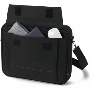 Dicota TWO Tasche für 38,1 cm (15 Zoll) bis 43,9 cm (17,3 Zoll) Notebook - Schwarz - 300D rPET Polyester Körper - wasserab