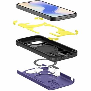 Spigen Tough Armor Case for Google Pixel 10a Smartphone - Ash Violet