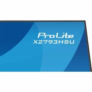 Moniteur LED iiyama ProLite X2793HSU-B1 27" Classe Full HD - 16:9 - Noir mat - 68,6 cm (27") Viewable - Technologie IPS - 
