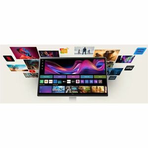 LG 32U721SA-W 32" Class 4K UHD Smart LCD Monitor - 16:9 - White - 31.5" Viewable - Vertical Alignment (VA) - 3840 x 2160 -