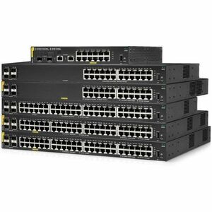 HPE Aruba Networking CX 6000 48p 10M/100M/1G Class4 PoE 4p SFP 1G 370W Switch