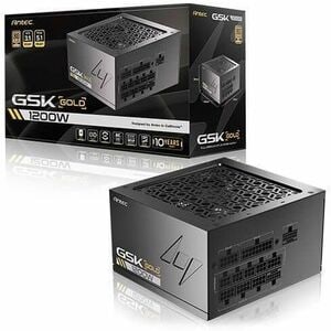 Système d'alimentation Antec GSK1200 ATX3.1 Modulaire - 1,20 kW - Interne - 120 V AC, 230 V AC Entrée - 3.3 V DC, 5 V DC, 