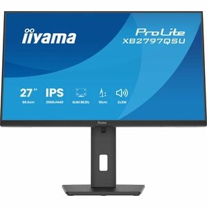 iiyama ProLite XB2797QSU-B1 27 Zoll Klasse WQHD LED-Monitor - 16:9 Format - Mattschwarz - 68,6 cm (27 Zoll) Viewable - IPS