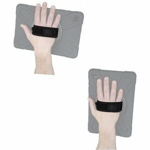 MOBILIS Robust Tasche Samsung Galaxy Tab S10 FE, Galaxy Tab S9, Galaxy Tab S9 FE Tablet - Schwarz - Silikon Außenmaterial 