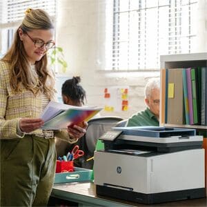 HP LaserJet Pro 3303FDN Wired Laser Multifunction Printer - Colour - Copier/Fax/Printer/Scanner - 25 ppm Mono/25 ppm Color
