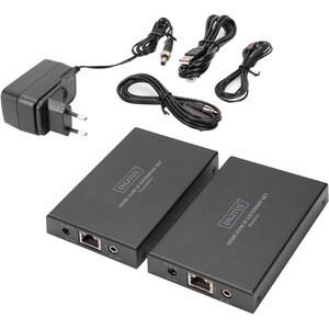 Digitus DS-55507 KVM-Extender - Kabel - 1 Computer - 1 Lokaler Benutzer(n) - 150 m Reichweite - Full HD - 1920 x 1200 Maxi