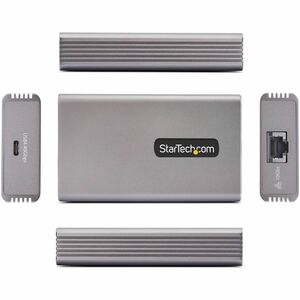 StarTech USB4 to Ethernet Adapter, 10GbE, Multi-Gigabit, Thunderbolt Compatible, 10GBASE-T/5G/2.5G NIC, USB4 Cable, Window