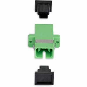 StarTech SC to SC Coupler 10 Pack, OS2 Single Mode SC Fiber Optic Coupler with Flange, SC/APC Simplex Adapter - 10 Pack of