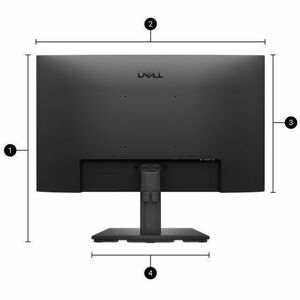 Dell Base E2026H 20" Class HD+ LED Monitor - 16:9 - 19.5" Viewable - Twisted nematic (TN) - LED Edgelight System Backlight