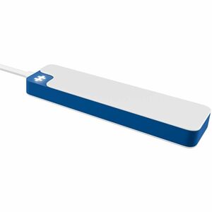 Hyper HyperDrive Flex HD5200BUGL USB-Hub - USB-Typ C - 640 MB/s - Tastatur, Festplatte - Desktop - Blau, Weiß - 4 Total US