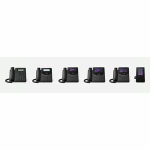 Webex 9811 IP Phone - Corded - Corded - Desktop, Wall Mountable - Carbon Black - 2 x Total Line - VoIP - 6.6 cm (2.6") LCD