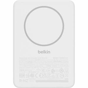 Belkin BoostCharge Stromspeicher - Weiß - für Ohrhörer, iPhone, Smartphone, Qi-fähiges Gerät, USB Typ C Gerät, Kabellose O