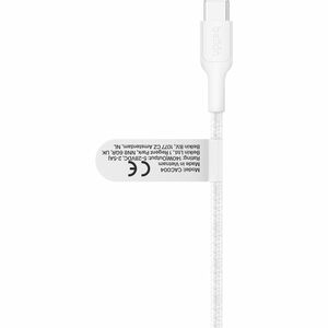 Belkin BoostCharge Pro 1.50 m USB-C Data Transfer Cable - Cable for Smartphone, Notebook, Tablet, iPhone, MacBook Pro - Fi