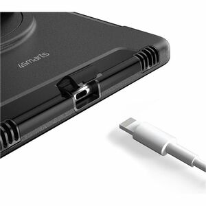 4smarts Robust Tasche für 26,4 cm (10,4 Zoll) Samsung Galaxy Tab S6 Lite Tablet - Schwarz - Polycarbonat, Thermoplastische