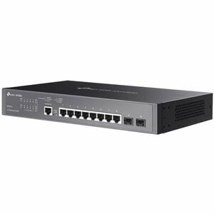 Omada JetStream TL-SG3210 8 Ports Manageable Ethernet Switch - Gigabit Ethernet - 10/100/1000Base-T, 1000Base-X - 2 Layer 