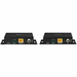 LINDY Video-Extender-Transmitter/Receiver - Verkabelt - Ja - 100 m Reichweite - 2 x Netzwerk (RJ-45) - 10 x USB - 3840 x 2