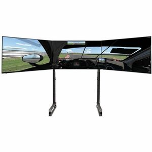 Next Level Racing Höhenverstellbar Monitorständer - Bildschirmgröße: Bis zu 109,2 cm (43 Zoll) - 50 kg TragfähigkeitDispla