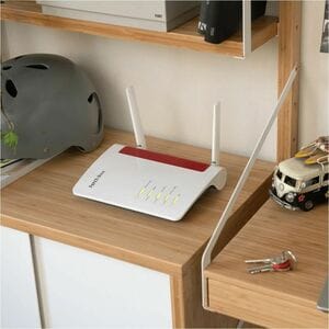 FRITZ! FRITZ!Box 6850 Wi-Fi 5 IEEE 802.11a/g/n/ac Mobilfunk, Ethernet Modem/Wireless Router - 4G - LTE 700, LTE 800, LTE 8