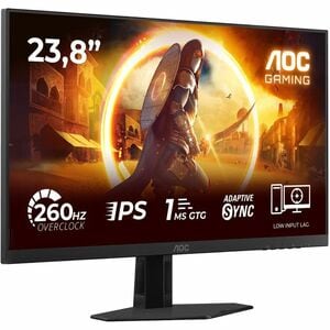 Monitor LED da gioco AOC AGON 24G4ZRE 609,6 mm (24,0") Classe Full HD - 16:9 - Nero, Rosso - 60,5 cm (23,8") Viewable - IP
