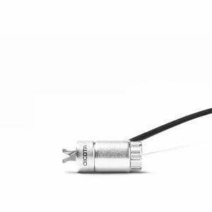 Câble de verrouillage Dicota Pour Ordinateur Portable, Moniteur, Projecteur, Imprimante - 200 cm (78,74"") Câble - Fermetu