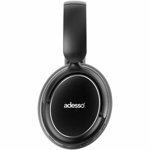 Adesso Xtream P800 Wired/Wireless Over-the-head Headset - Black - 914.4 cm - Bluetooth - Noise Canceling