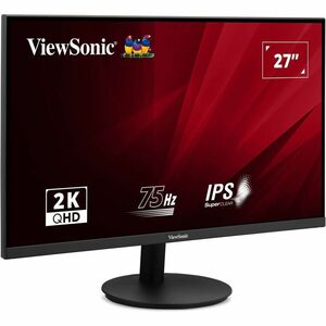 ViewSonic VA2708-2K-HD-2 27" Class WQHD LED Monitor - 16:9 - 68.6 cm (27") Viewable - SuperClear IPS - LED Backlight - 256
