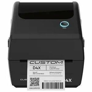 Custom D4X Varejo, Quiosque, Manufatura, Bancário, Jogos, Armazém, Bomboneria Impressora térmica direta - Monocromático - 