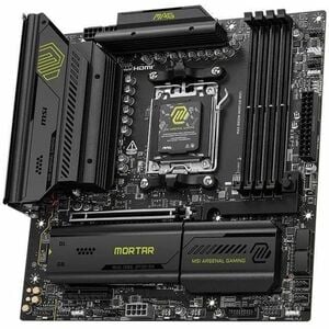 MSI MAG B850M MORTAR WIFI Gaming Desktop Motherboard - AMD B850 Chipset - Socket AM5 - Micro ATX - Ryzen 9, Ryzen 7 Proces