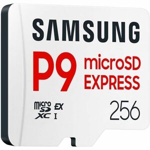 Samsung P9 Express MB-MK256T 256 GB Class 10/UHS-I (U3) V30 microSDXC - 800 MB/s Read