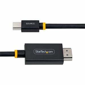 StarTech.com Câble Adaptateur Mini DisplayPort vers HDMI de 2m, 4K 60Hz avec HBR3/HDCP 2.3/DPCP, Câble MDP à HDMI 2.0, Con