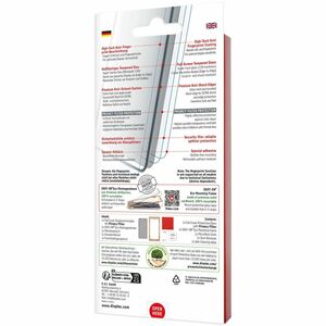 Displex 10H Gehärtetes Glas Bildschirmschutz für Samsung Galaxy S24, Galaxy S25 - Schwarz - 1 - für AMOLED Smartphone - Kr