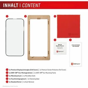 Displex Premium 10H Gehärtetes Glas Displayschutz für Apple iPhone Air, iPhone 17 Air - Transparent - für OLED iPhone Air,