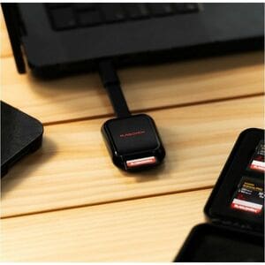 SanDisk QuickFlow SDDR-C751-GNANN Flash Drive/Flash Card Reader - USB 3.2 (Gen 1) Type C - microSD, SD