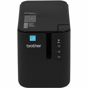 Brother PT-P900Wc Desktop Thermal Transfer Printer - Monochrome - Label Print - USB - Serial - Wireless LAN - With Cutter 