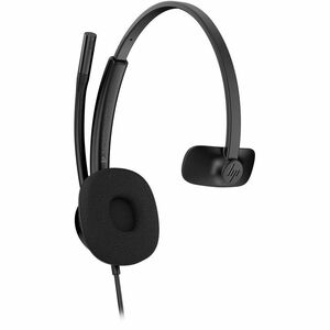 Poly Mission 400 415 Wired Over-the-head, On-ear Mono Headset - Black - Microsoft Teams Certification - Monaural - Supra-a