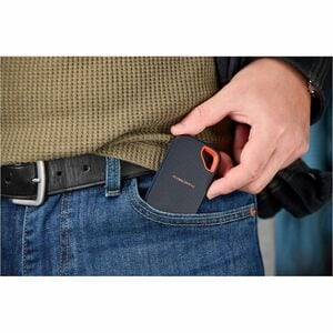 SanDisk Extreme Portable Tragbar Solid State-Laufwerk - Extern - 1 TB - Schwarz - USB 3.1 Typ C - 256-bit AES Verschlüssel