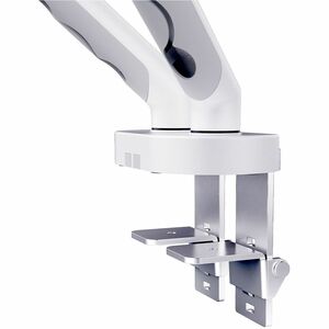 Digitus Tischhalterung für Monitor, Flachbildschirm, Gekrümmte Bildschirmanzeige - Weiß - Höhenverstellbar - 2 Unterstützt