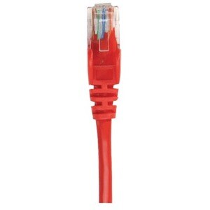 Network Patch Cable, Cat6, 0.25m, Red, Copper, S/FTP, LSOH / LSZH, PVC, RJ45, Gold Plated Contacts, Snagless, Booted, Life