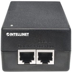 Gigabit Ultra PoE+ Injector, 1 x 60 W Port, IEEE 802.3bt and IEEE 802.3at/af Compliant, Plastic Housing - 120 V AC, 230 V 