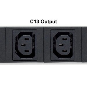 19" 1U PDU 8-way EU, C13 Outlets, Rear C20 Input, Anti-Shedding, Power Distribution Unit, 2m power cord (removeable), outp